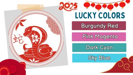 Lucky Colors 2025: Color Your Way to Success in the Year of the Wood Snake